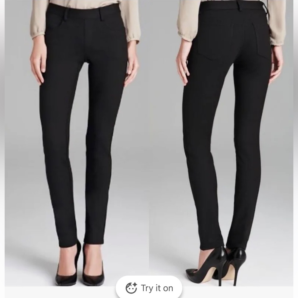 Theory Elly 2 Classical Black Knit pants with pockets Sz S